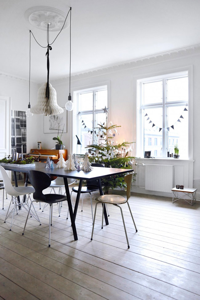 Une déco de noël minimaliste