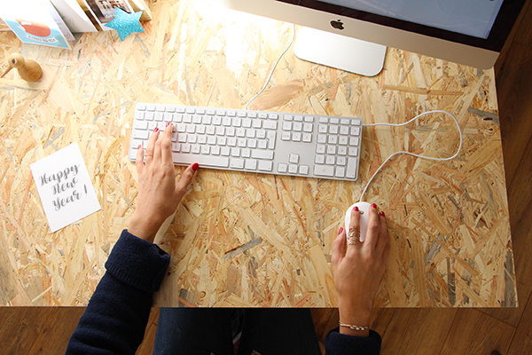 bureau osb diy, bureau facile à fabriquer !