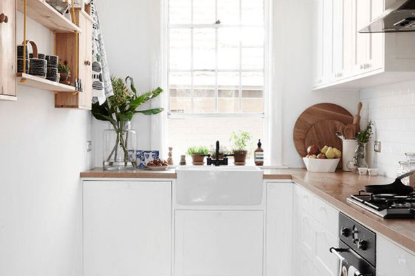 cuisine blanche scandinave