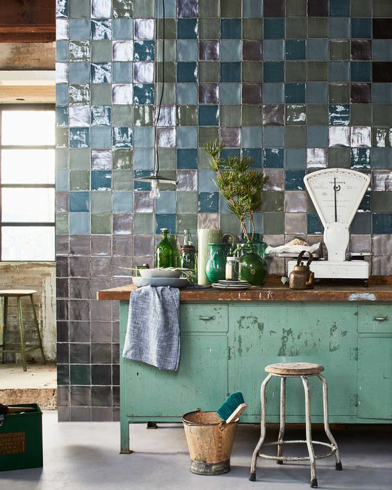 cuisine-industrielle-recup-vintage - Blueberry Home cuisine-industrielle-recup-vintage - Blueberry Home