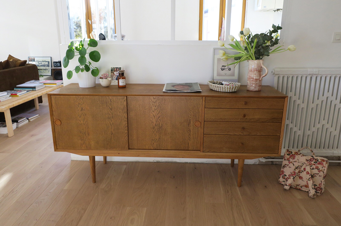 enfilade scandinave bois la redoute