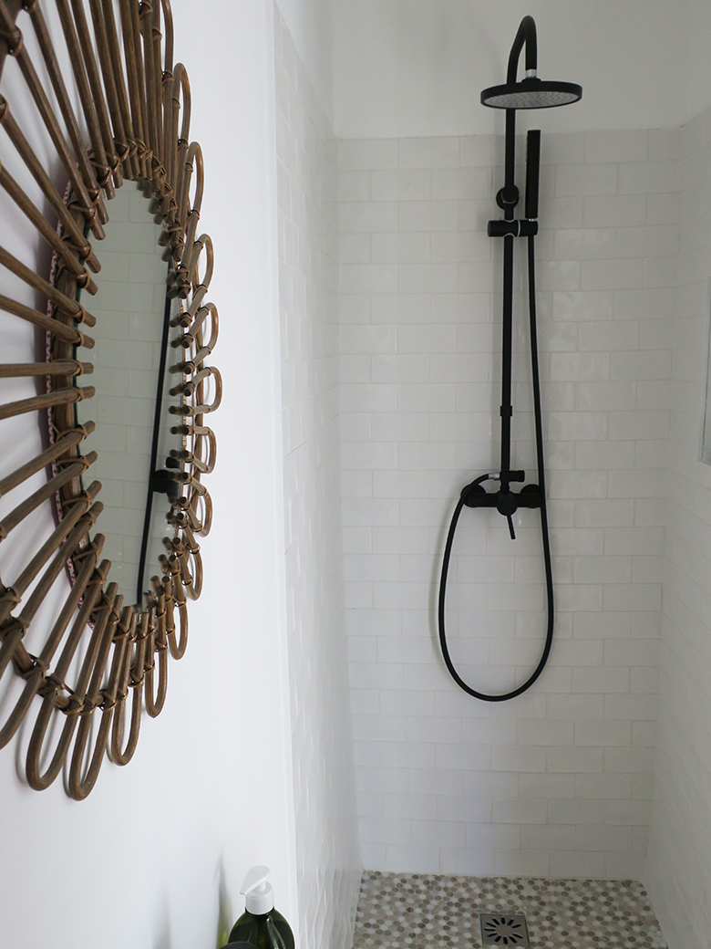 chambre déco salle de bain douche italienne