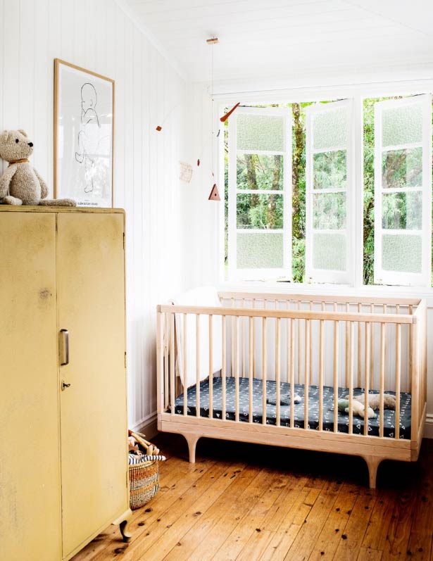 intérieur californien chambre bébé