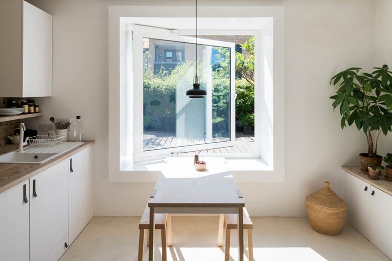 intérieur sur mesure cuisine blanche