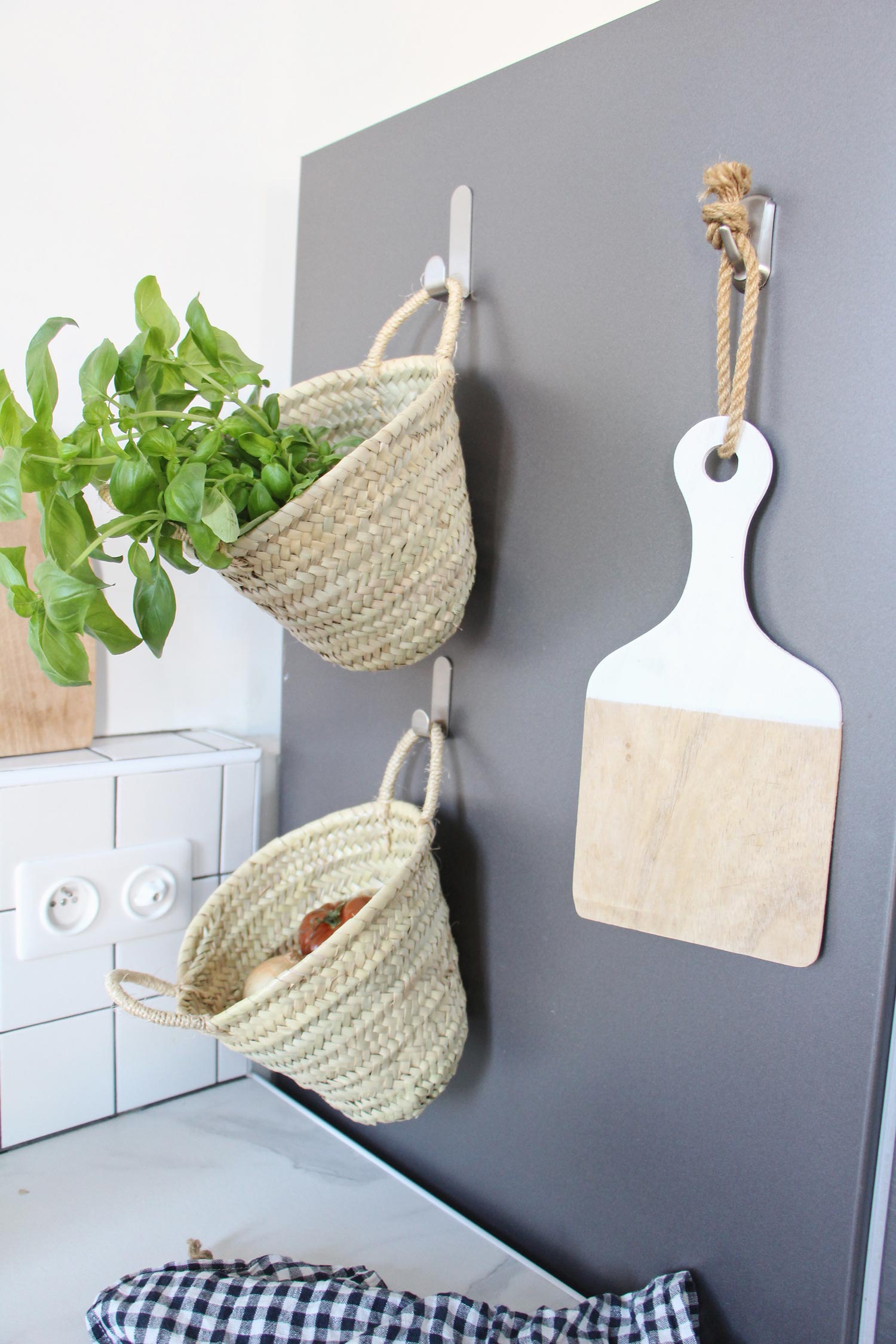 DIY cuisine accessoiriser son frigo crochets command