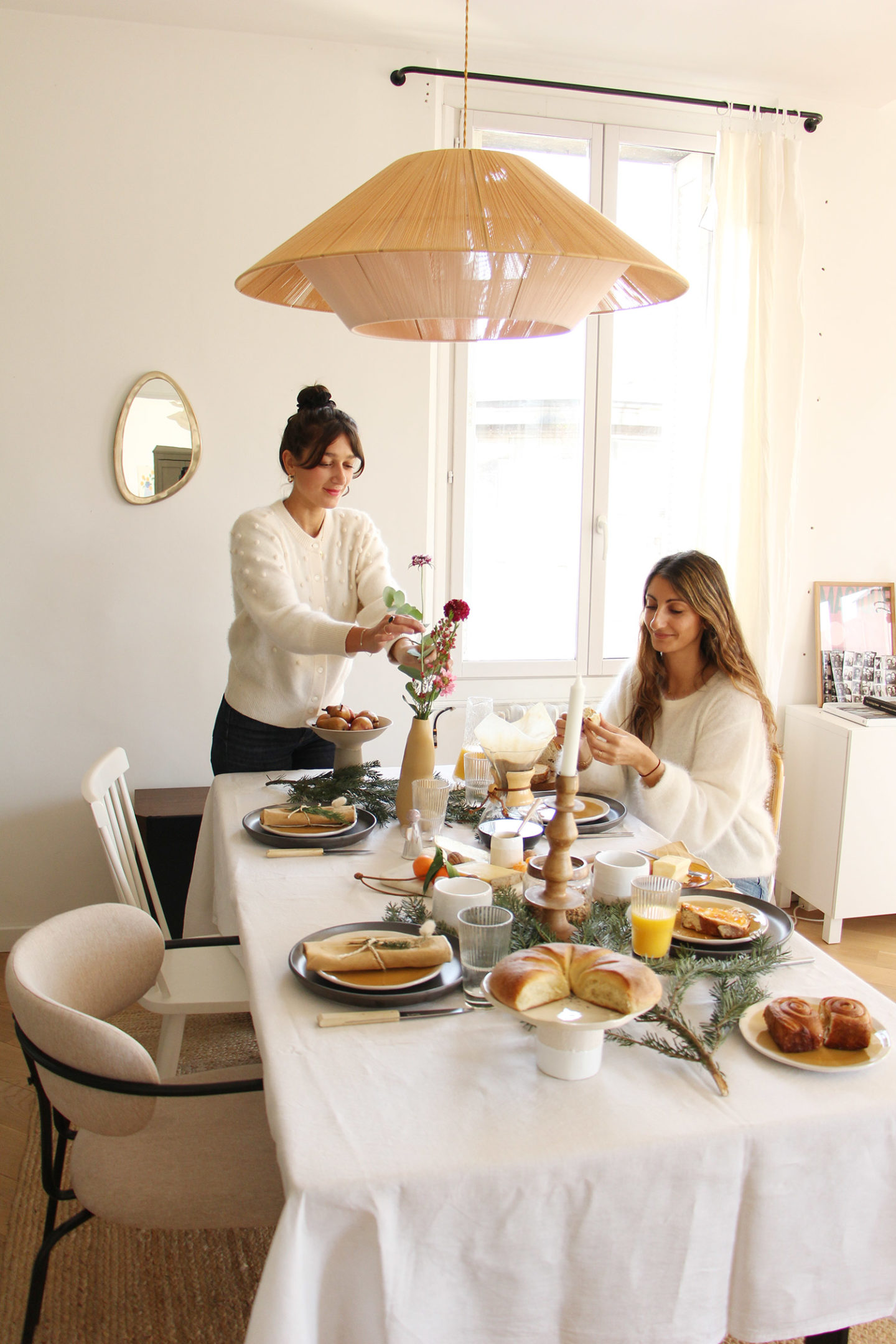 table petit déjeuner de noël alinea