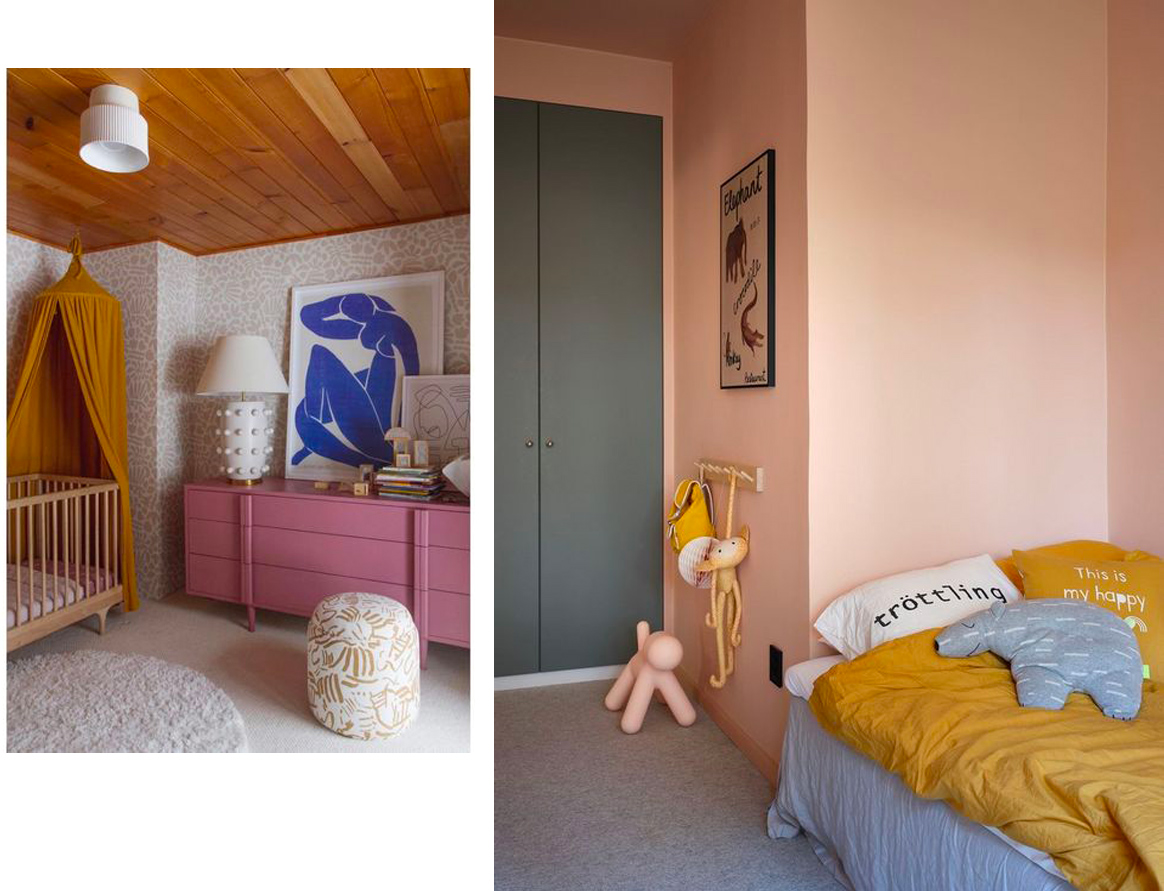 chambre enfants couleurs