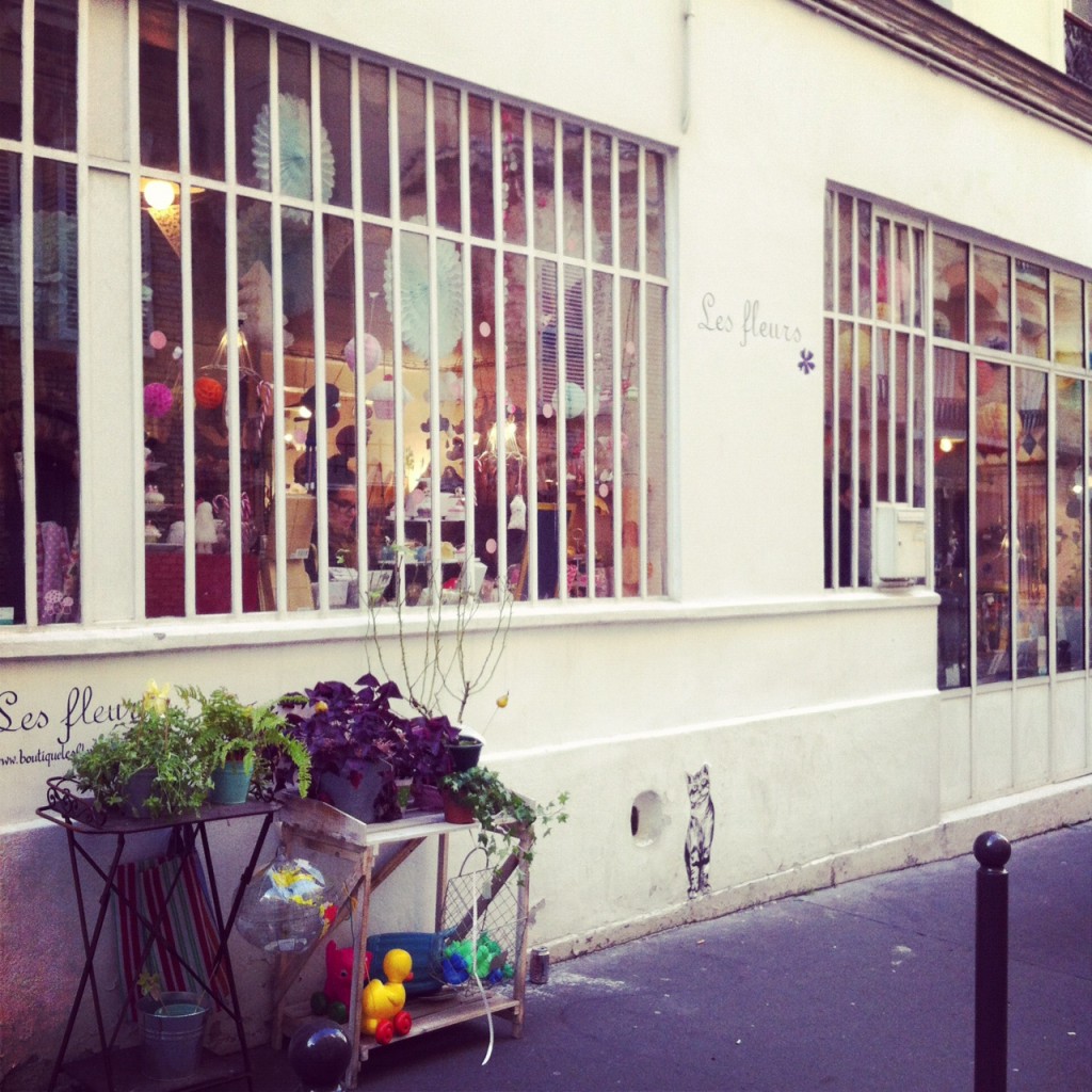 Autre coup de coeur parisien : La Boutique Les Fleurs