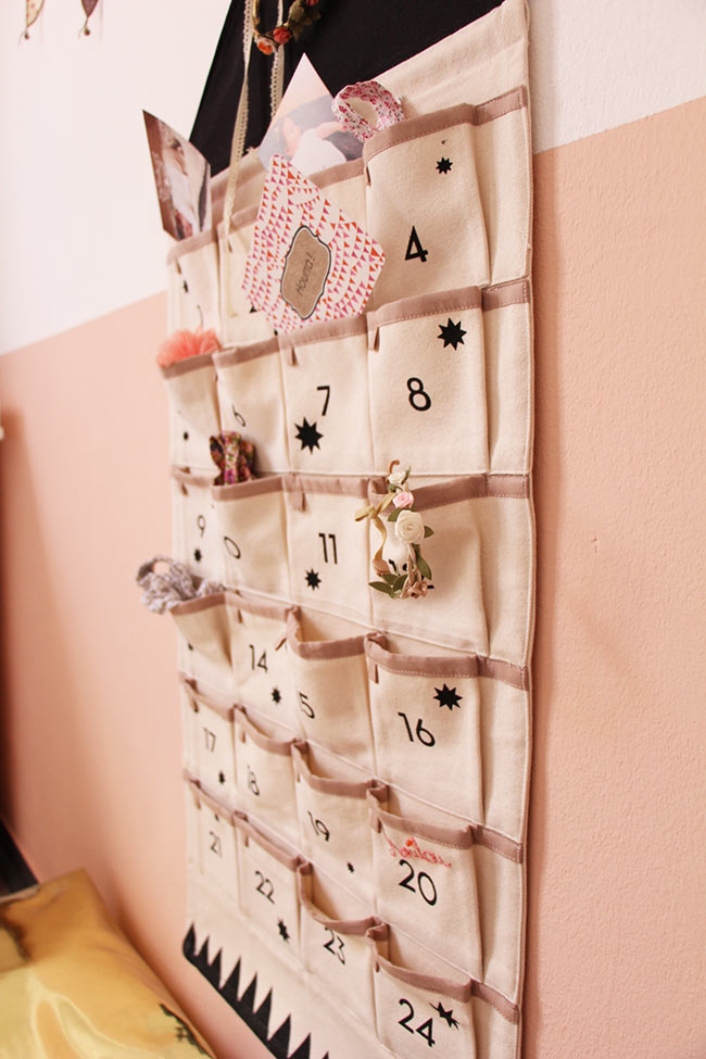 Mon calendrier de l'avent personnalisé - Blueberry Home